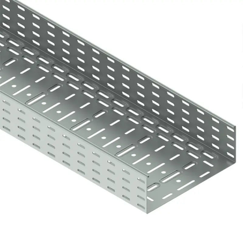 Odporność na ogień Perforated Cable Tray Łatwe zainstalowanie w mieszkaniu